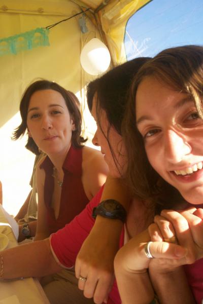 moi , ma mère et ma soeur