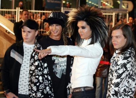 les tokio hotel au NRJ MUSIC AWARDS