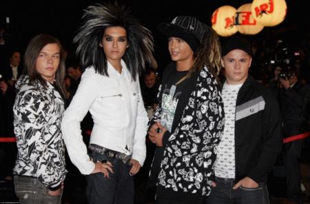 les tokio hotel au NRJ MUSIC AWARDS