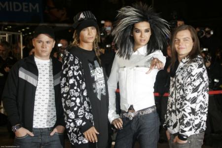 les tokio hotel au NRJ MUSIC AWARDS