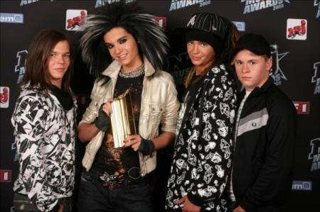 les tokio hotel au NRJ MUSIC AWARDS