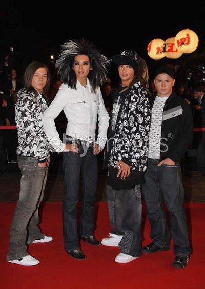 les tokio hotel au NRJ MUSIC AWARS