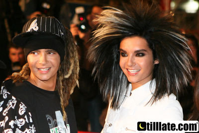 les tokio hotel au NRJ MUSIC AWARDS