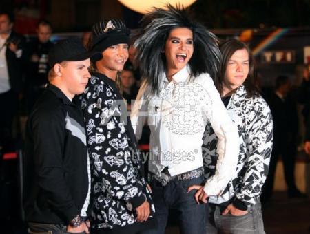 les tokio hotel au NRJ MUSIC AWARDS