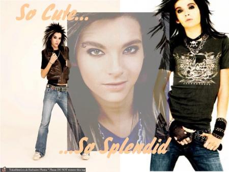 bill kaulitz so cute so splendid